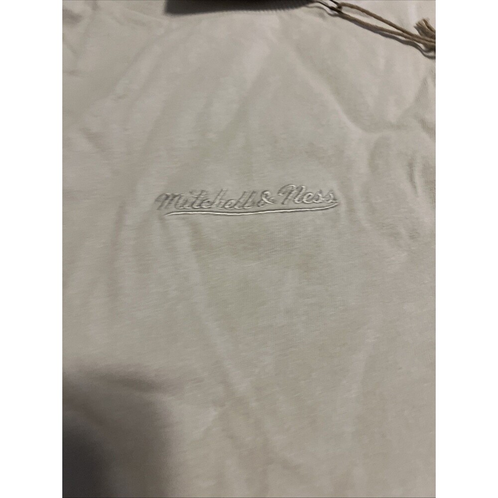 XLarge Mitchell & Ness Branded Script Mens T Shir… - image 3